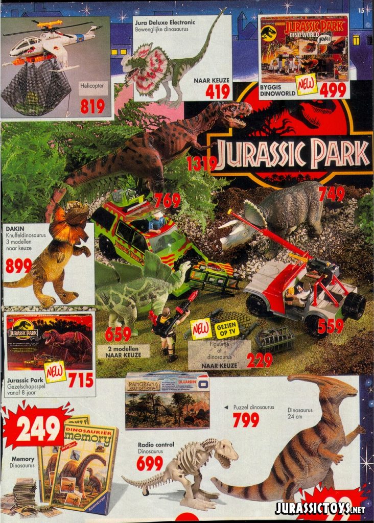 Jurassic Park toy ad (1993)
