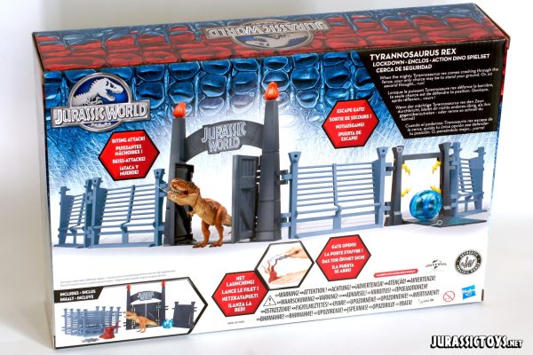 Jurassic World T-Rex Lockdown