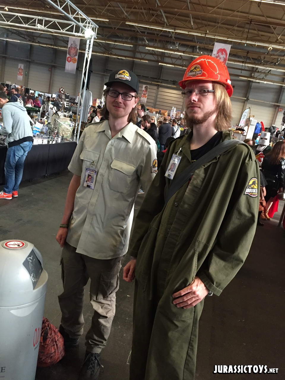 Jurassic Park cosplayers at convention