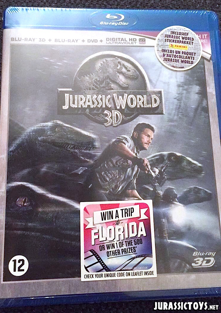 Jurassic World 3D Blu-Ray