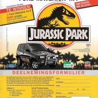 Jurassic Park Ford competition 1993