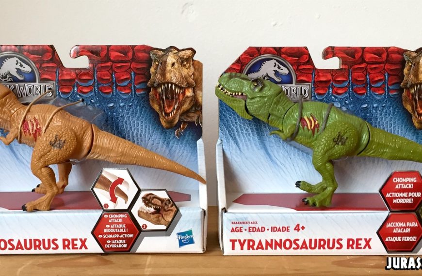 Jurassic World Basher T-Rex variations