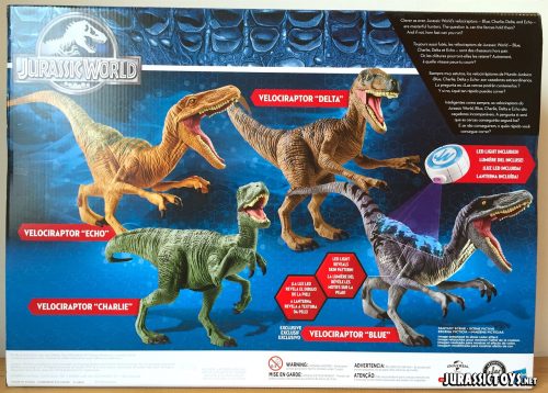 Jurassic World Velociraptor 4-Pack - Jurassic Toys