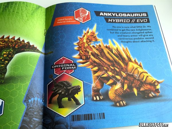 Jurassic World Dino Hybrid book