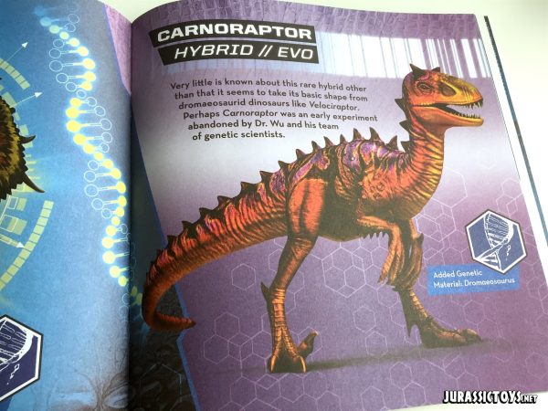 Jurassic World Dino Hybrid book