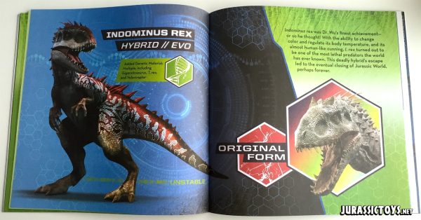 Jurassic World Dino Hybrid book