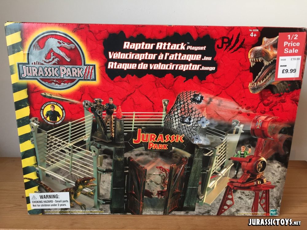 Jurassic Park III Raptor Attack Playset