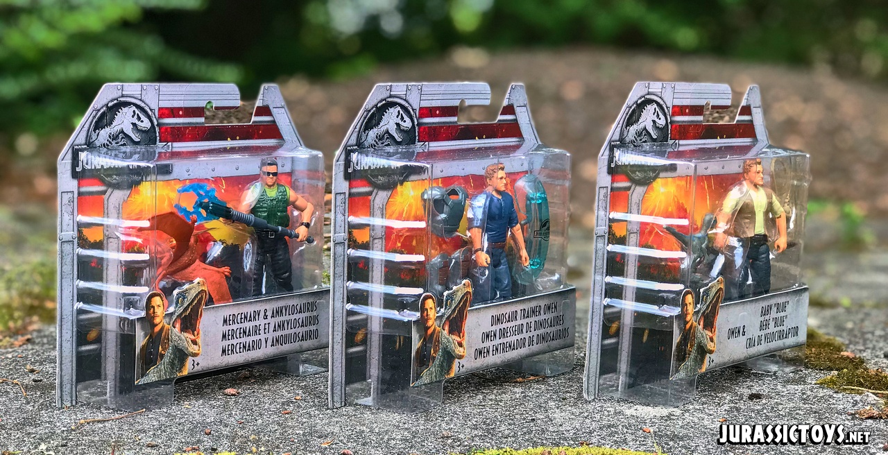 Mattel Jurassic World action figures