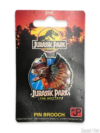Pin brooch Dilophosaurus