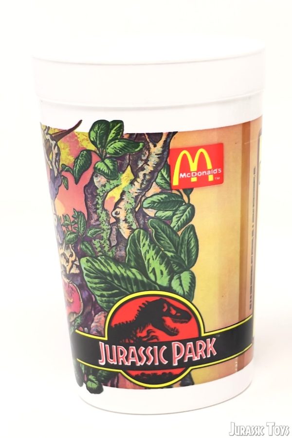 Plastic cup Brachiosaurus (French) - Image 2