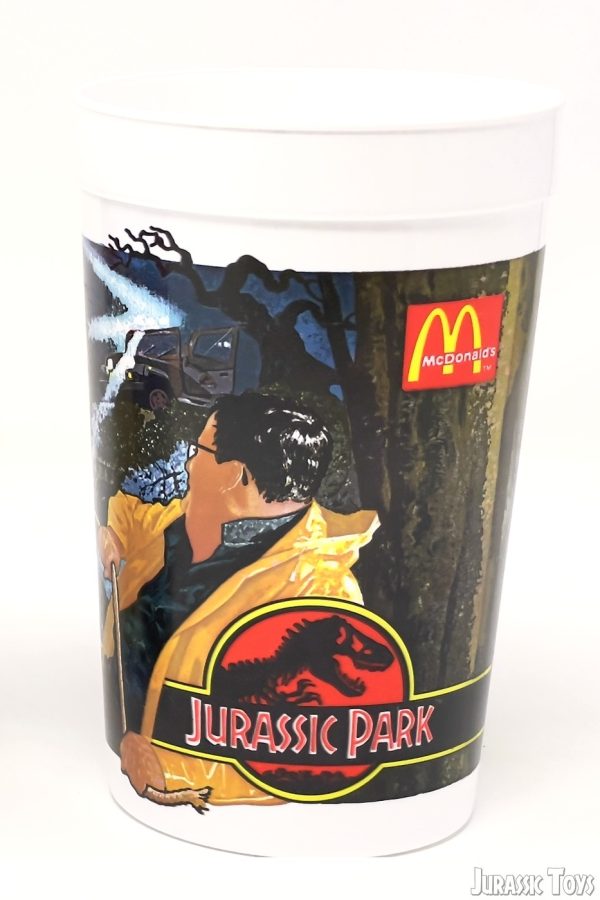 Plastic cup Dilophosaurus (French) - Image 2