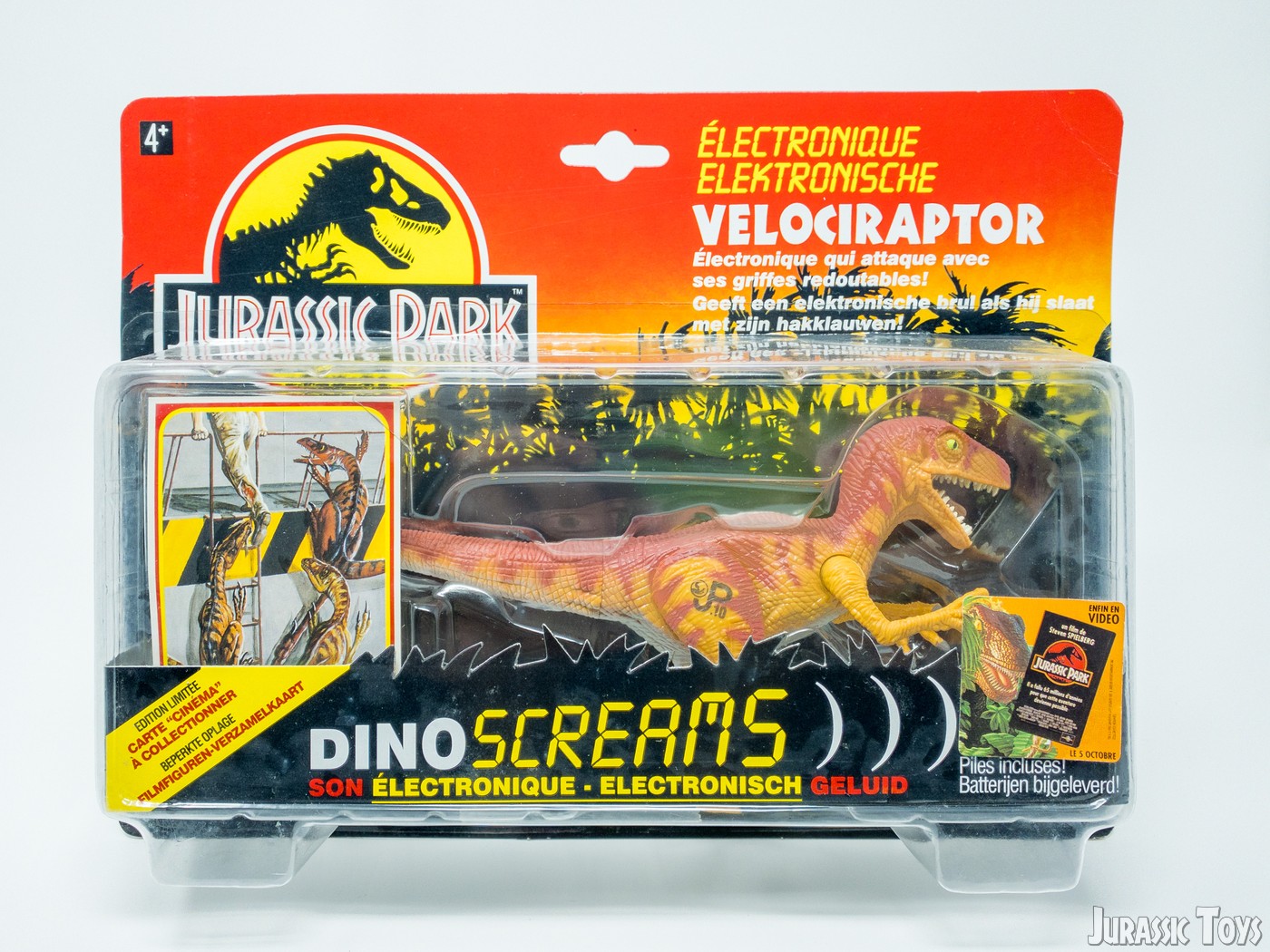The Evolution of the Velociraptor Toys: From Jurassic Park to Jurassic ...