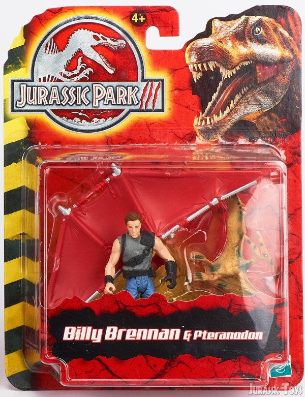 Billy Brennan with Pteranodon