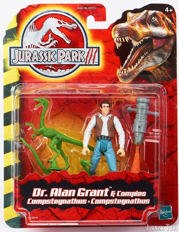 Alan Grant with Compsognathus