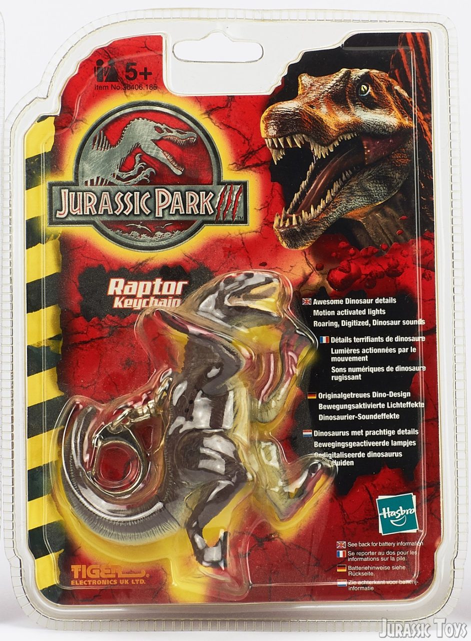 Raptor Keychain | Jurassic Toys: The Museum