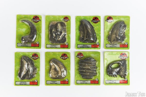 Nestlé cereal replica fossils (complete set)