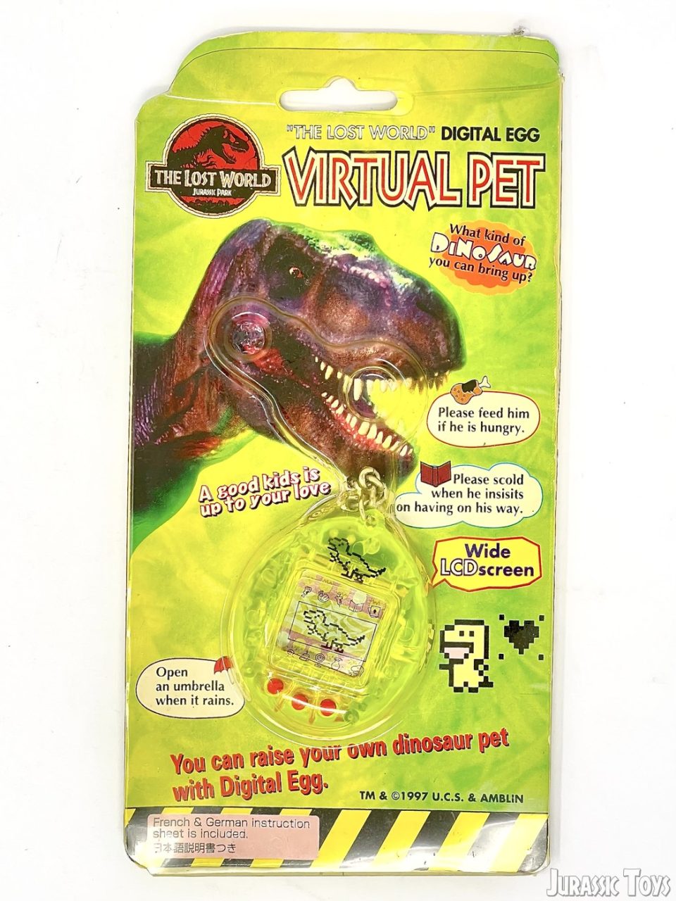 Virtual pet Jurassic Toys