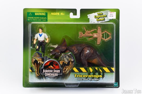 Triceratops with Dino Wrangler