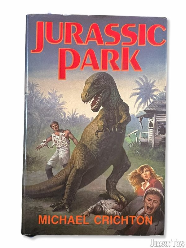 Jurassic Park hardcover novel (Italy)