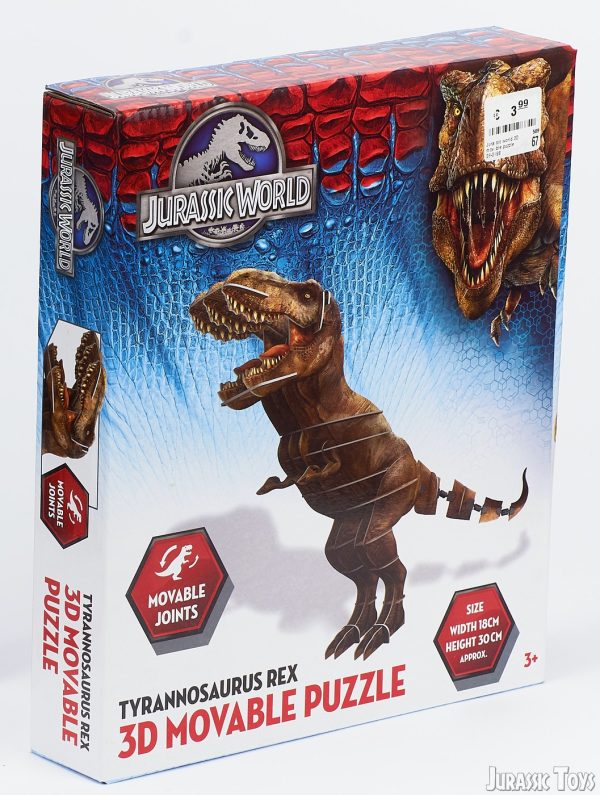 T-Rex 3D Movable Puzzle