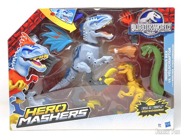 Hero Mashers Indominus Rex vs. Velociraptor