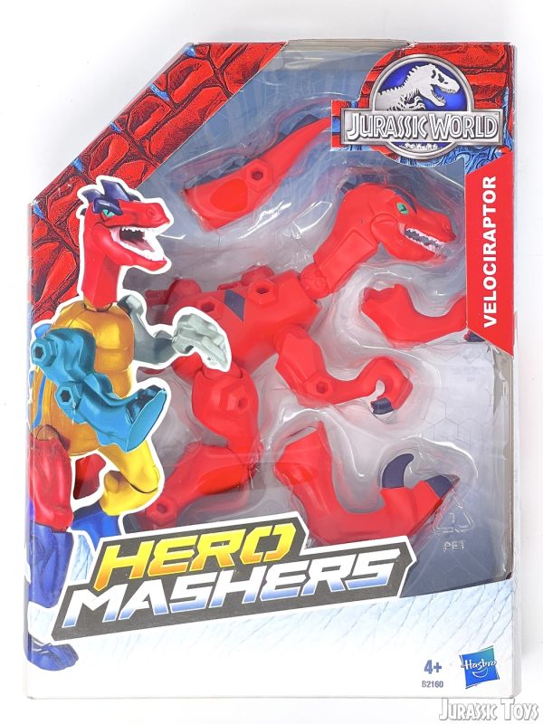 Hero Mashers Velociraptor (red)