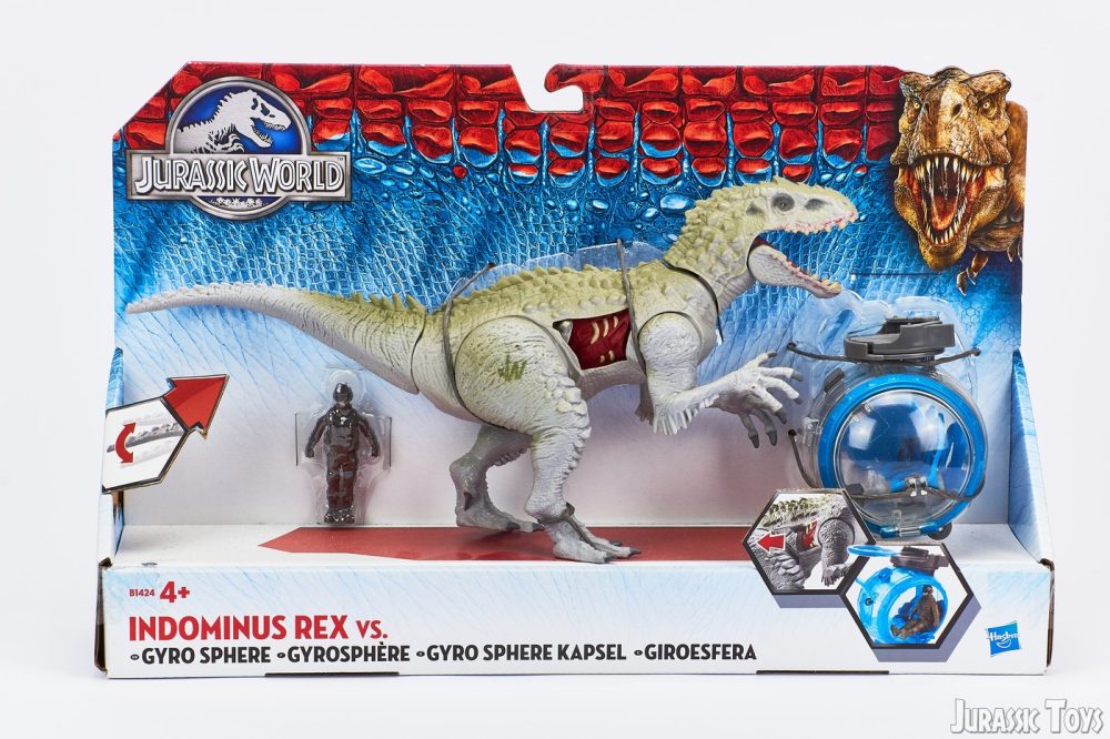 Indominus Rex vs Gyrosphere - Jurassic Toys