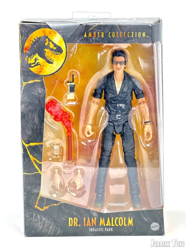 Ian Malcolm (with walkie-talkie)