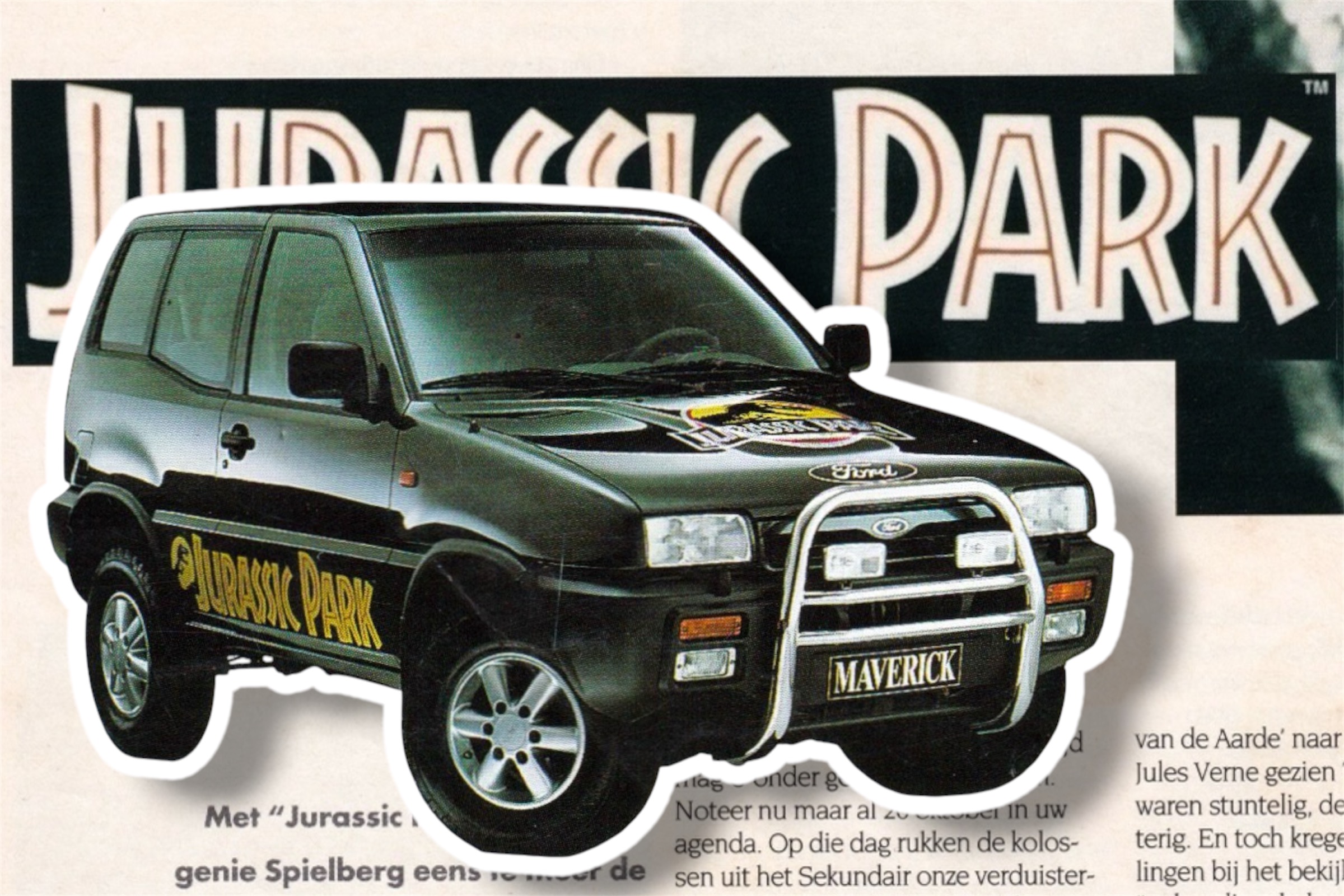 Jurassic Park Ford Maverick