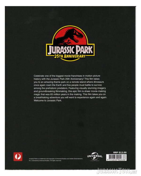 Jurassic Park 25th Anniversary Stamp Pack - Image 3