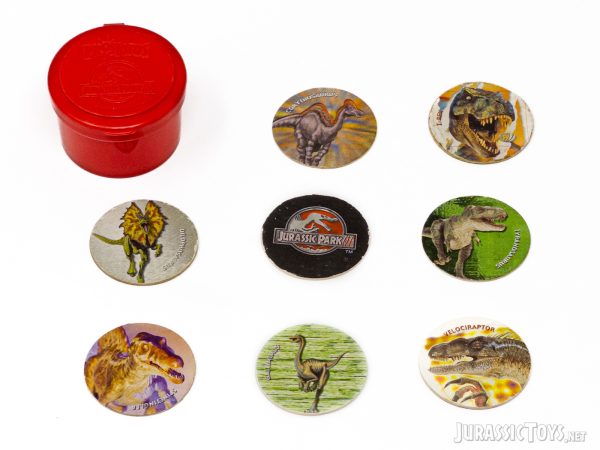 Jurassic Park III Tazos