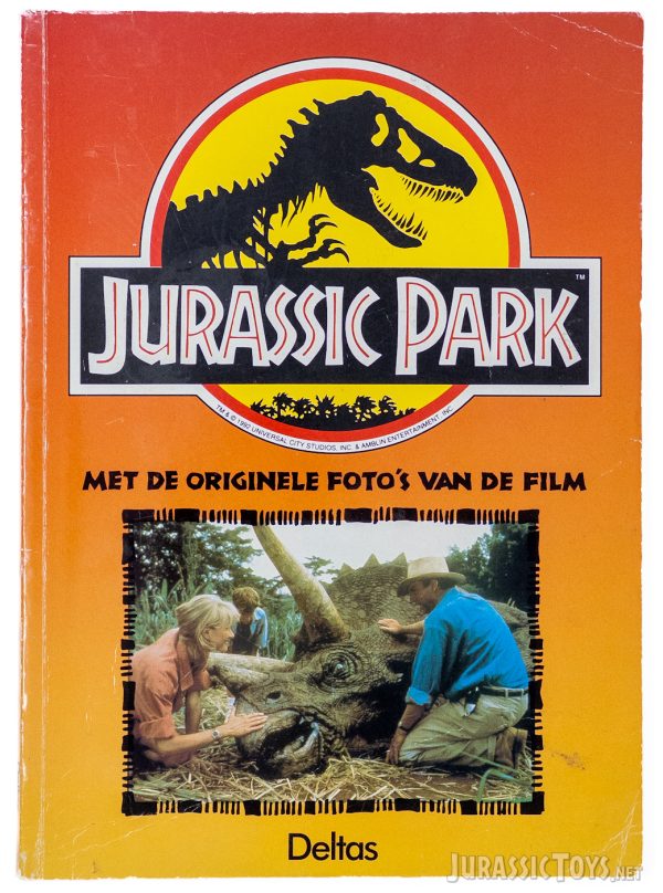 Jurassic Park children's book (Dutch)