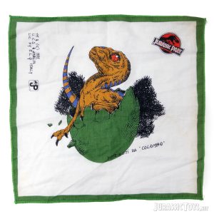 Handkerchief - hatching Velociraptor