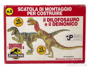 I Dinosauri di Jurassic Park #5: il Dilofosauro e il Deinonico
