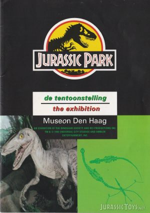 Jurassic Park - The Exhibition guidebook