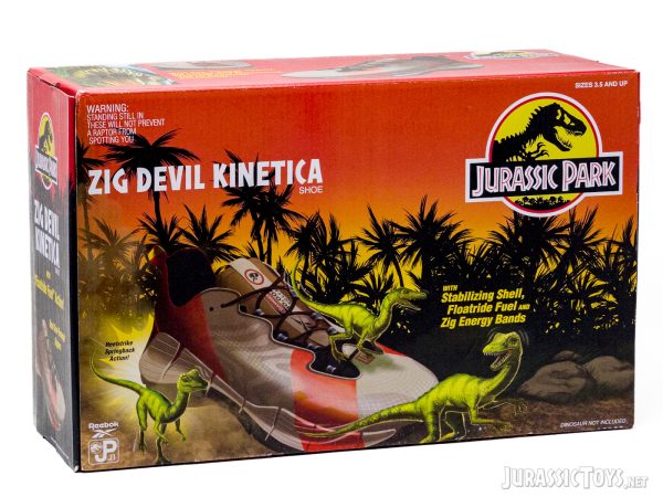 Reebok Zig Devil Kinetica Jurassic Park Edition