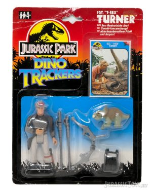 Sgt. T-Rex Turner with Triceratops