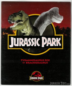 Tyrannosaurus Rex et Brachiosaurus