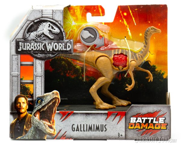 Battle Damage Gallimimus