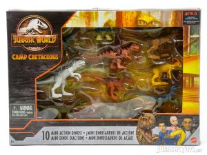 10 Mini Action Dinos