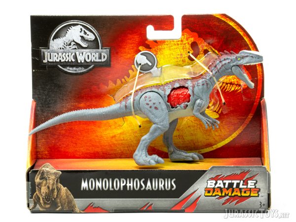 Battle Damage Monolophosaurus