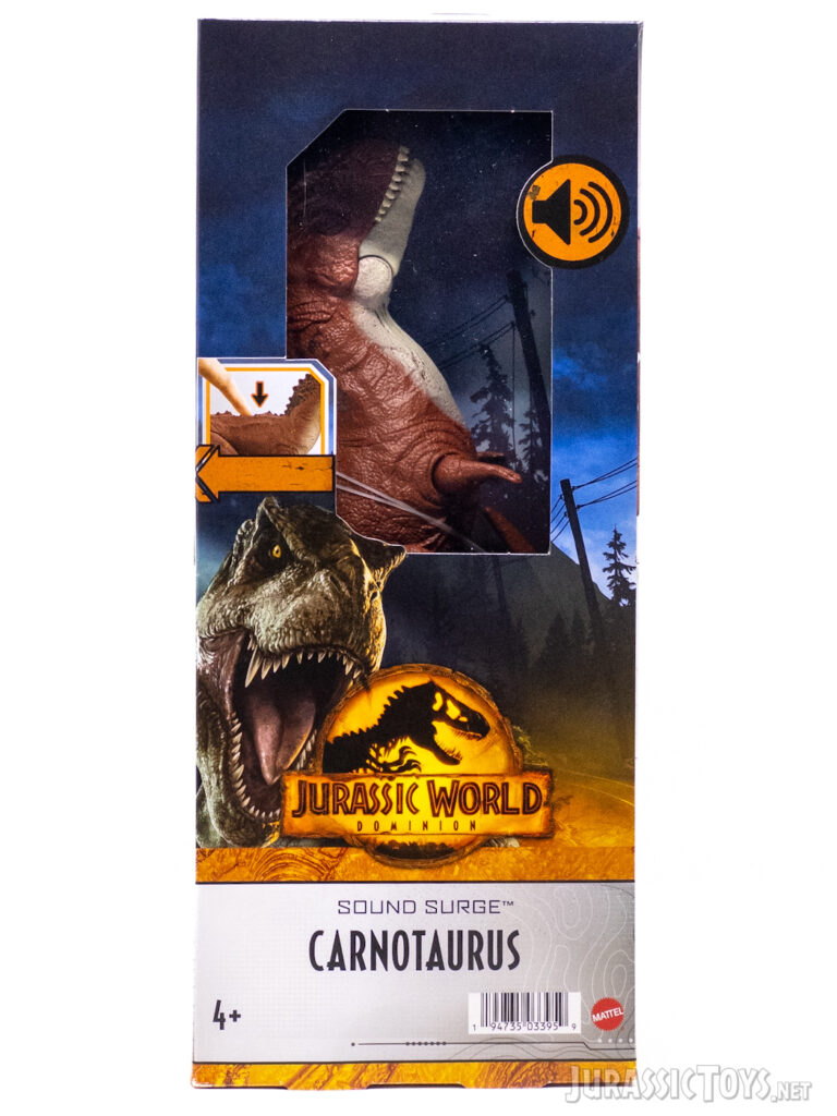 Sound Surge Carnotaurus - Jurassic Toys