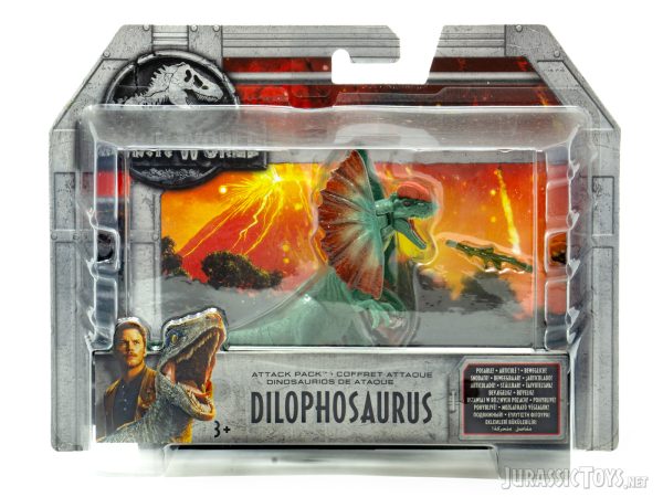 Attack Pack Dilophosaurus