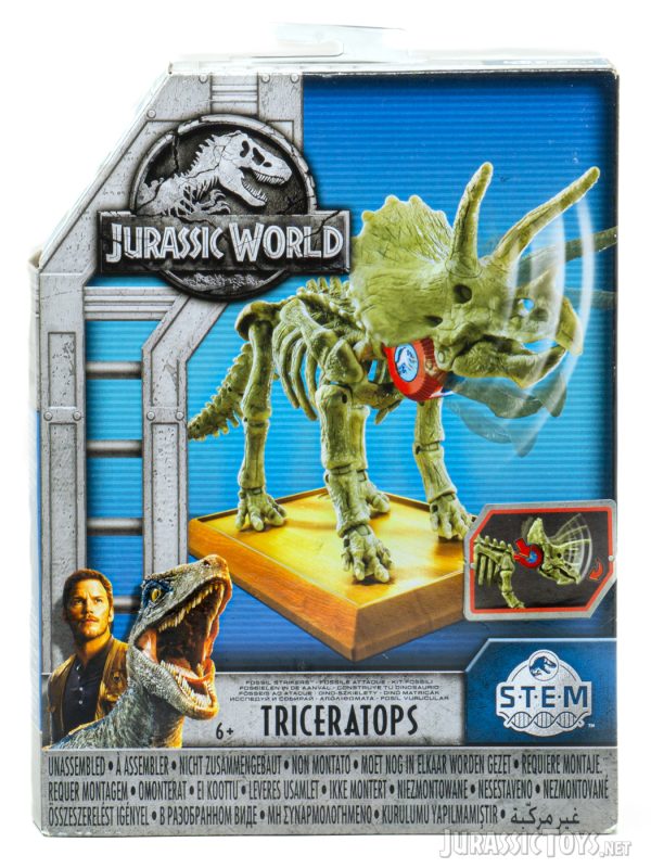 STEM Fossil Striker Triceratops