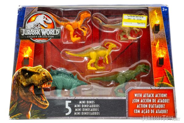 5 Mini Dinos (The Lost World)