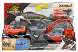 Mosasaurus Rescue Action Boat
