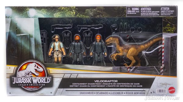 Velociraptor Containment Chaos Pack