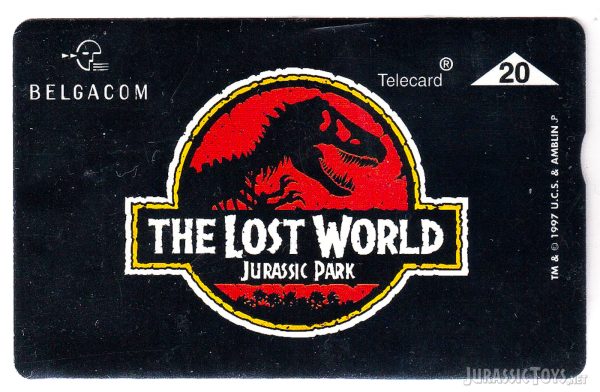 Belgacom phone card - The Lost World logo