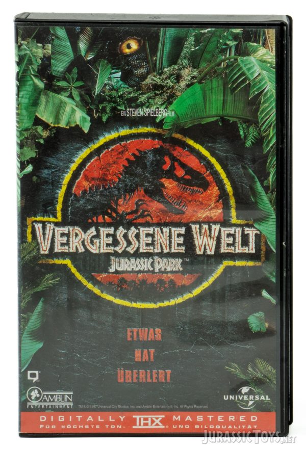 The Lost World: Jurassic Park VHS (German)